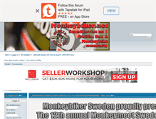 Tablet Screenshot of monkeybiker.net
